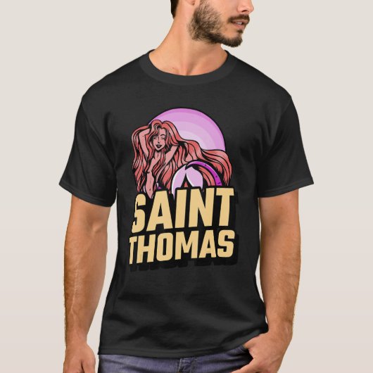 St. Thomas-US-Jungfrauen T-Shirt (Vorderseite)