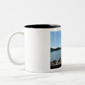 St. Thomas, USA Zweifarbige Tasse (Links)