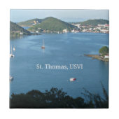 St. Thomas, USVI Fliese (Vorderseite)