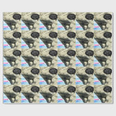 St. Thomas USVI, Iguana am Strand Geschenkpapier (Flach)