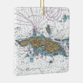 St Thomas USVI Keramikornament (Rechts)