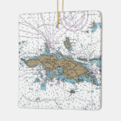 St Thomas USVI Keramikornament (Links)