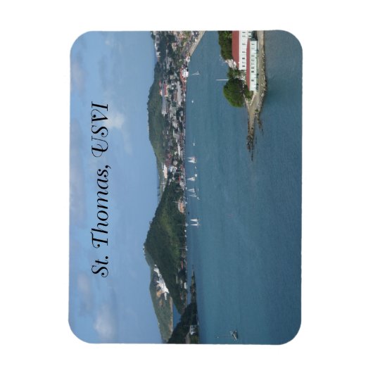 St. Thomas USVI Magnet (Vertikal)