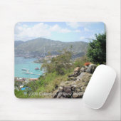 St Thomas, USVI Mousepad (Mit Mouse)