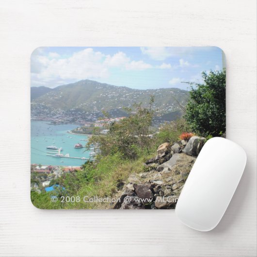 St Thomas, USVI Mousepad (Mit Mouse)