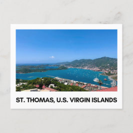 St. Thomas, USVI Postcard Postkarte