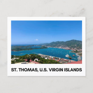 St. Thomas, USVI Postcard Postkarte