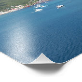 St. Thomas, USVI-Poster Fotodruck (Ecke)