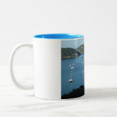 St. Thomas, USVI Zweifarbige Tasse (Links)