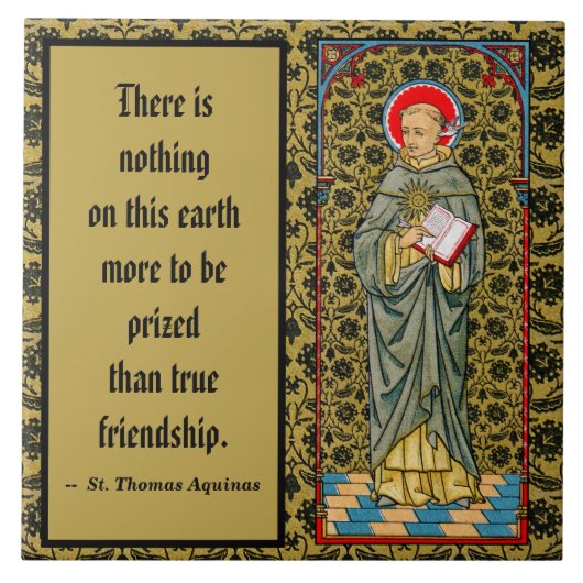 St. Thomas von Aquin (VVP 003) Fliese (Vorderseite)