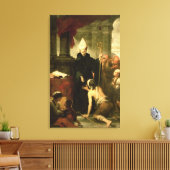 St. Thomas von Villanueva, Almverteiler, 1678 Leinwanddruck (Insitu (Wohnzimmer))