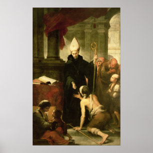 St. Thomas von Villanueva, Almverteiler, 1678 Poster