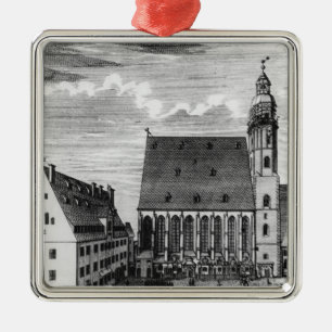 St Thomaskirche und -schule in Leipzig, 1723 Ornament Aus Metall