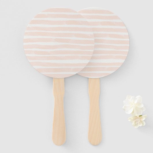 St. Tropez Destination Wedding Fächer (Vorne und Hinten)