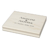 St. Tropez Destination Wedding  Gummistempel (Stempel)