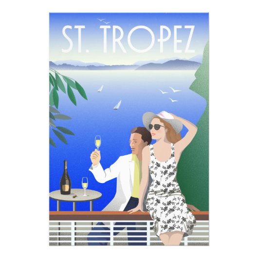 St. Tropez Fotodruck (Vorne)
