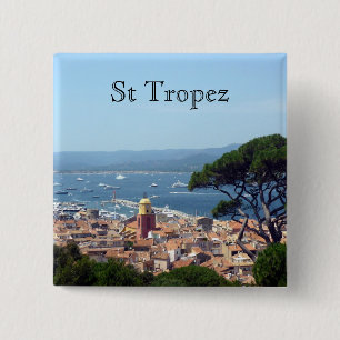 St Tropez Frankreich Button