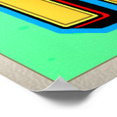 ST. TROPEZ-Plakat Poster (Ecke)