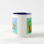 ST TROPEZ ZWEIFARBIGE TASSE (Mittel)