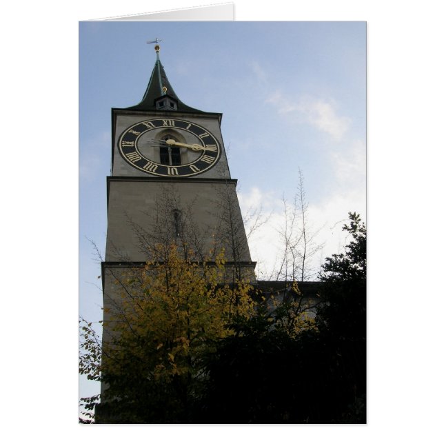 ST. Turm der Uhr (Vorne)