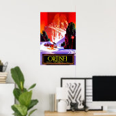 St. Ulrich, Dolomiti Alpen, Grödnerski, Italien Poster (Heimbüro)