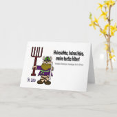 St. Urho - Heinasirkka Karte (Gelbe Blume)