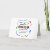 St. Urho ist meine Relative Card anpassen! Karte (Rückseite)