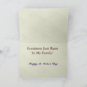 St. Urho ist meine Relative Card anpassen! Karte (Innenseite)