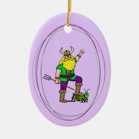 St. Urho Ornament (Vorne)