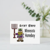 St. Urho Postcard Postkarte (Stehend Vorderseite)