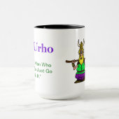 St. Urho "Stock es" Heuschrecken-Tasse Tasse (Zentrum)