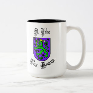 St. Urho-Tasse des Armerbes Zweifarbige Tasse