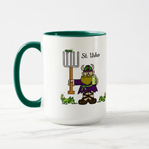 St. Urho und St. Patrick Together Tasse