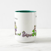 St. Urho und St. Patrick Together Tasse (Zentrum)