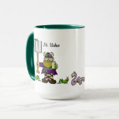 St. Urho und St. Patrick Together Tasse (Vorderseite Links)