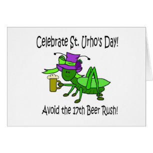 St. Urho's Day Card - Bier Rush