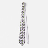 St. Urho's Day Grasshopper Ban Fun Necktie Krawatte (Vorderseite)