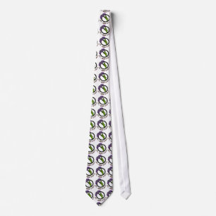St. Urho's Day Grasshopper Ban Fun Necktie Krawatte