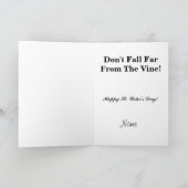 St. Urho's Day Grasshopper Ban Grußkarte Karte (Innenseite)