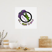 St. Urho's Day Grasshopper Ban Poster (Küche)