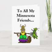 St. Urho's Day Grußkarte für Freunde Karte (Vorderseite)