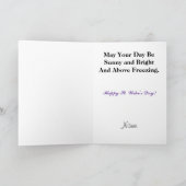 St. Urho's Day Grußkarte für Freunde Karte (Innenseite)