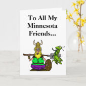 St. Urho's Day Grußkarte für Freunde Karte (Gelbe Blume)