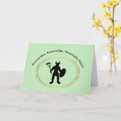 St. Urho's Day Grußkarte Karte (Gelbe Blume)