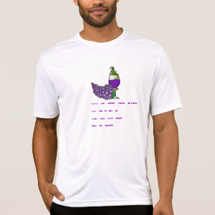 St. Urho's Day Morse Code T - Shirt Ver. 4