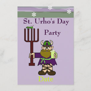 St. Urho's Day Party Einladung mit St. Urho