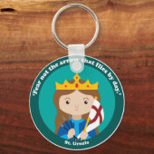 St. Ursula Schlüsselanhänger (Vorderseite)