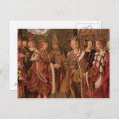 St. Ursula und Prinz Etherius Postkarte (Vorne/Hinten)