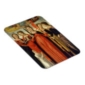 St. Ursula und Vier Heilige (Tempera auf Tafel) Magnet (Rechte Seite)