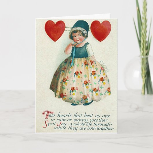 St. Valentin Feiertagskarte (Vorderseite)
